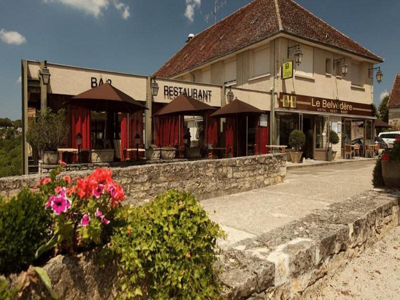 Logis Hotels - Le Belvedere - Hotel 2 Etoiles Et Restaurant Rocamadour Exterior photo