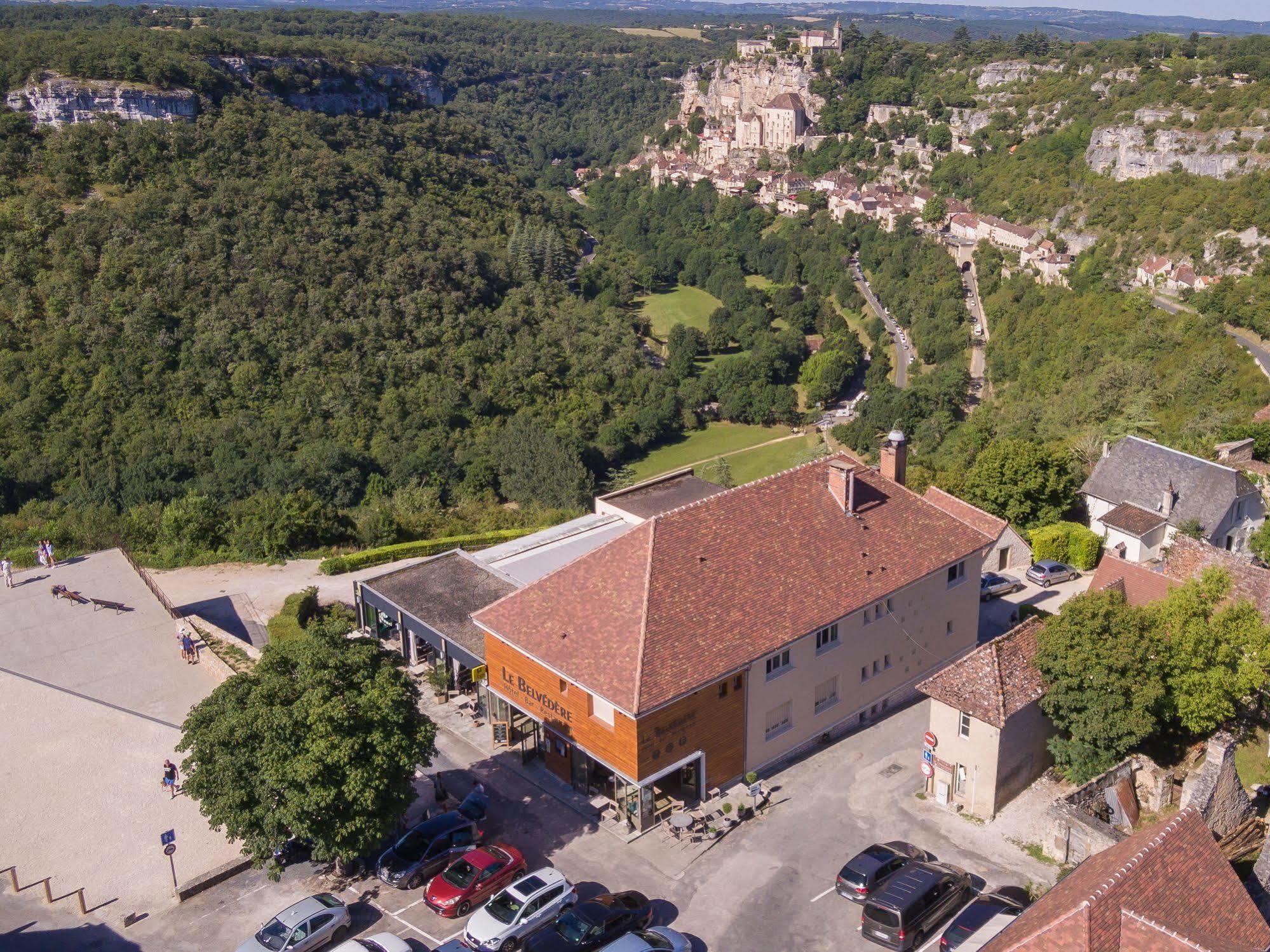 Logis Hotels - Le Belvedere - Hotel 2 Etoiles Et Restaurant Rocamadour Exterior photo