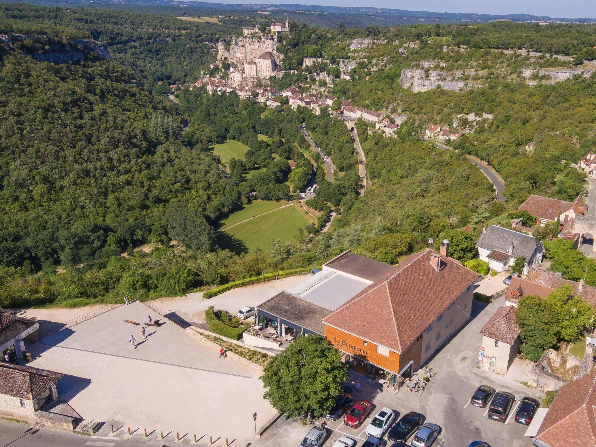 Logis Hotels - Le Belvedere - Hotel 2 Etoiles Et Restaurant Rocamadour Exterior photo